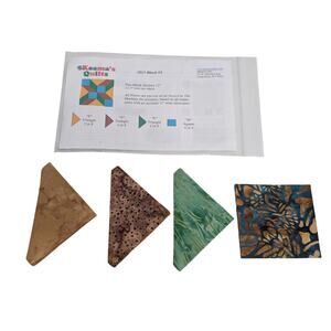 Precut Mini Quilt Kit or Quilt Block - Precut via Accuquilt by Keama's Quilts